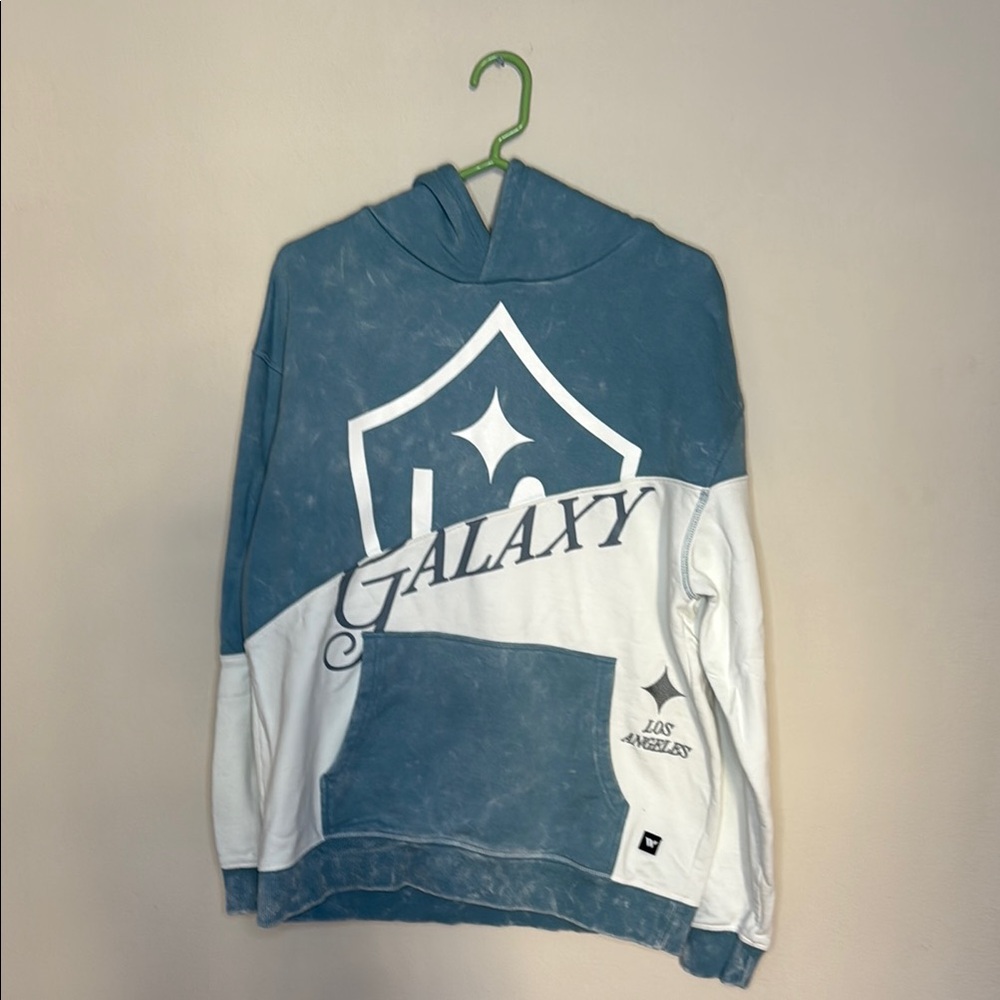 LA Galaxy Blue and White Hoodie